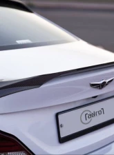 ADRO USA Carbon Fiber Trunk Spoiler V2 Genesis G70 2018-2020                                     - A11A10-1502 - Image 2