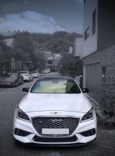 ADRO USA Carbon Fiber Front Lip Genesis G80 (DH) 2017-2020                                     - A11A20-1201 - Image 4
