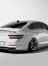 ADRO USA Carbon Fiber Trunk Spoiler Genesis G80 RG3 2021-2022                                     - A11A21-1501 - Image 4