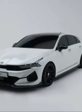 ADRO USA Carbon Fiber Front Lip Kia K5 2021-2022                                     - A12A10-1201 - Image 7