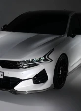 ADRO USA Carbon Fiber Front Lip Kia K5 2021-2022                                     - A12A10-1201 - Image 3