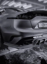 ADRO USA Carbon Fiber Rear Diffuser V2 Kia Stinger 2018-2023                                     - A12A30-1302 - Image 5