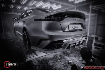 ADRO USA Carbon Fiber Rear Diffuser V2 Kia Stinger 2018-2023 - A12A30-1302