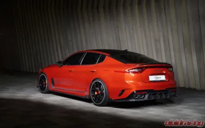 ADRO USA Carbon Fiber Rear Diffuser V2 Kia Stinger 2018-2023 - A12A30-1302