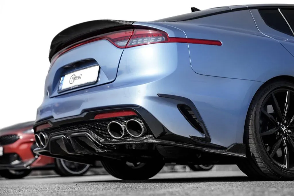 ADRO USA Carbon Fiber Rear Diffuser V3 Kia Stinger 2022+ - A12A30-1303