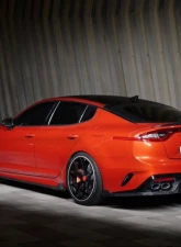 ADRO USA Carbon Fiber Side Skirt V2 Kia Stinger 2018-2023                                     - A12A30-1402 - Image 2