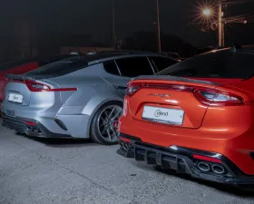 ADRO USA Carbon Fiber Trunk Spoiler V2 Kia Stinger 2018-2023