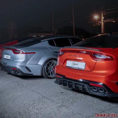ADRO USA Carbon Fiber Trunk Spoiler V2 Kia Stinger 2018-2023 - A12A30-1502