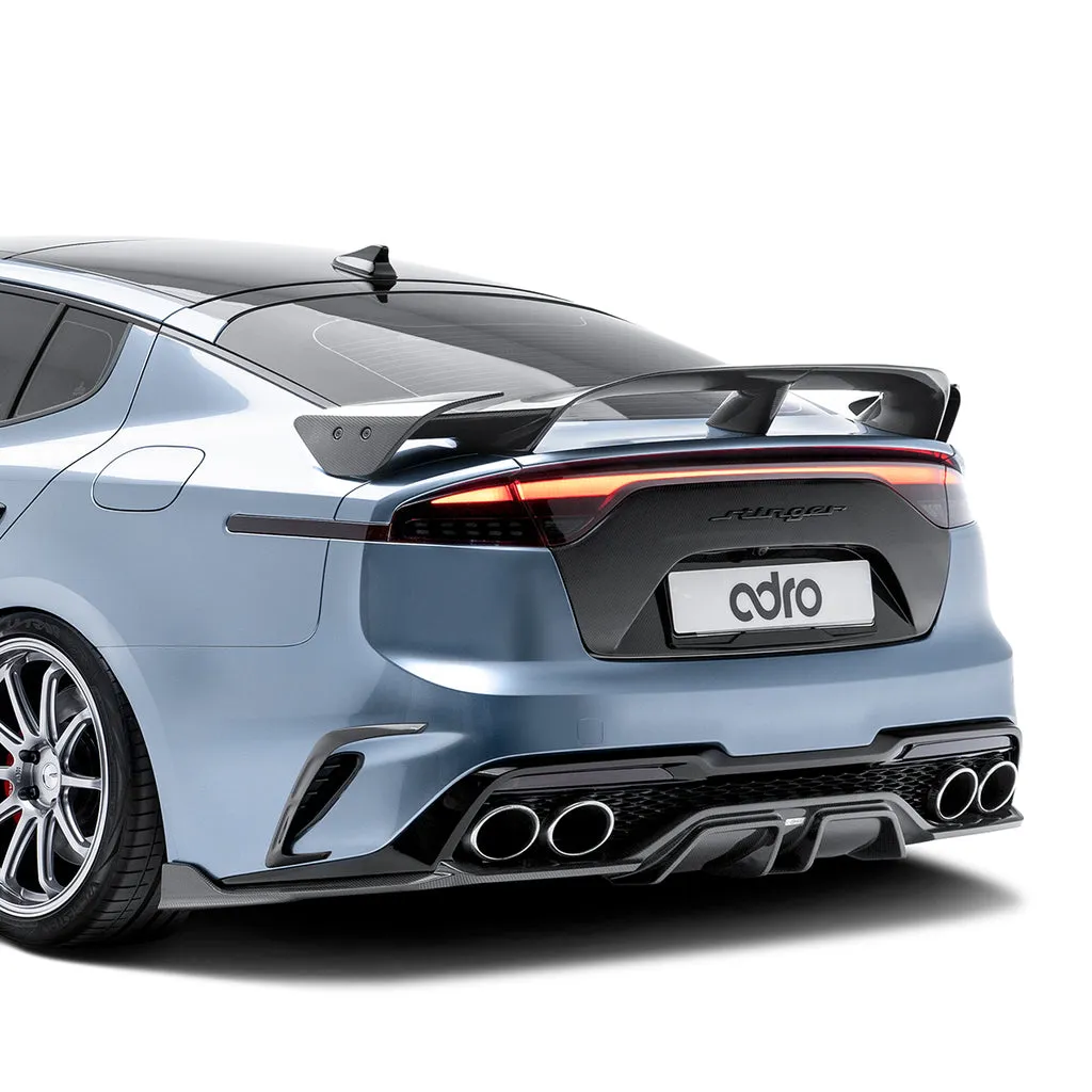 ADRO USA Carbon Fiber Rear Spoiler V3 Kia Stinger 2018-2023 - A12A30-1503