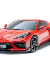 ADRO USA Prepreg Carbon Fiber Front Lip Corvette C8 2022-2023                                     - A13A10-1201 - Image 5