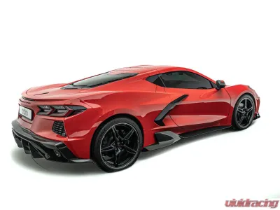 ADRO USA Prepreg Carbon Fiber Side Skirt Corvette C8 2022-2023 - A13A10-1401