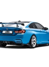ADRO USA Carbon Fiber Aluminum AT-R1 Swan Neck GT Wing BMW F82 M4 2014-2020                                     - A14A10-1511 - Image 2