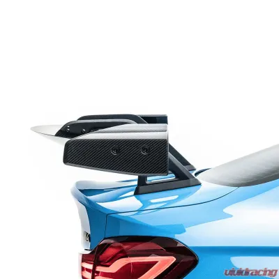 ADRO USA Carbon Fiber Aluminum AT-R1 Swan Neck GT Wing BMW F82 M4 2014-2020 - A14A10-1511