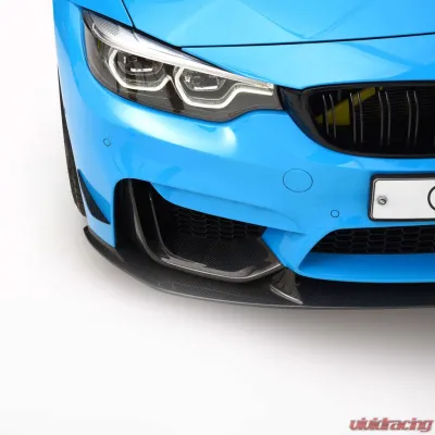 ADRO USA Carbon Fiber Front Bumper Canard BMW M3 | M4 2014-2022 - A14A10-1601