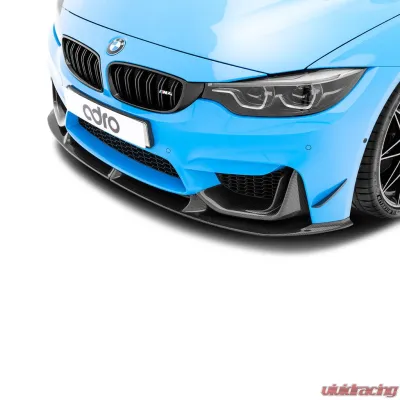 ADRO USA Carbon Fiber Front Bumper Canard BMW M3 | M4 2014-2022 - A14A10-1601