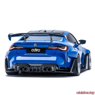 ADRO USA Carbon Fiber AT-R3 Swan Neck Wing BMW G82 M4 2021+ - A14A40-1503