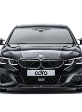 ADRO USA Wet Carbon Fiber Front Lip BMW M340i G20 Pre-LCI 2020-2022                                     - A14A60-1201 - Image 3