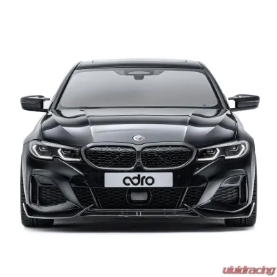 ADRO USA Wet Carbon Fiber Front Lip BMW M340i G20 Pre-LCI 2020-2022 - A14A60-1201
