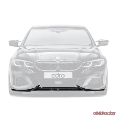 ADRO USA Wet Carbon Fiber Front Lip BMW M340i G20 Pre-LCI 2020-2022 - A14A60-1201