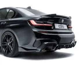 ADRO USA Wet Carbon Fiber Rear Diffuser BMW M340i G20 Pre-LCI 2020-2022