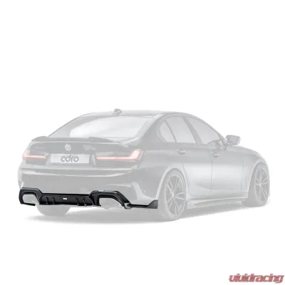 ADRO USA Wet Carbon Fiber Rear Diffuser BMW M340i G20 Pre-LCI 2020-2022 - A14A60-1301