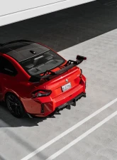 ADRO USA Carbon Fiber AT-R3 Swan Neck Wing BMW G87 M2 2023+                                     - A14A90-1501 - Image 10