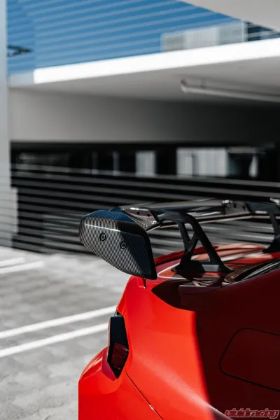 ADRO USA Carbon Fiber AT-R3 Swan Neck Wing BMW G87 M2 2023+ - A14A90-1501