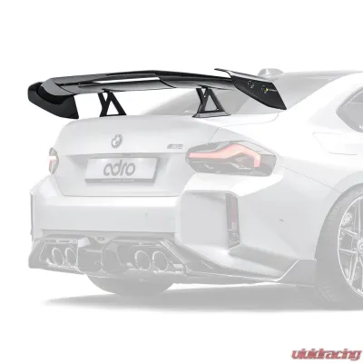 ADRO USA Carbon Fiber AT-R3 Swan Neck Wing BMW G87 M2 2023+ - A14A90-1501