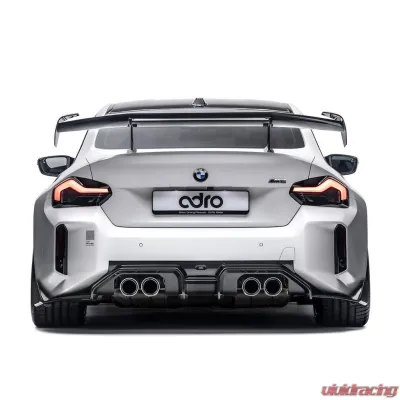 ADRO USA Carbon Fiber AT-R3 Swan Neck Wing BMW G87 M2 2023+ - A14A90-1501