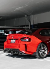 ADRO USA Carbon Fiber AT-R3 Swan Neck Wing BMW G87 M2 2023+                                     - A14A90-1501 - Image 9