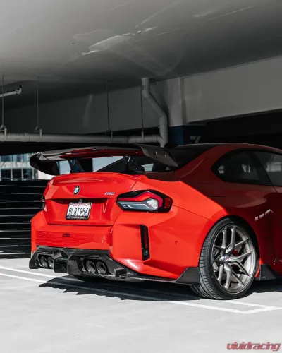 ADRO USA Carbon Fiber AT-R3 Swan Neck Wing BMW G87 M2 2023+ - A14A90-1501