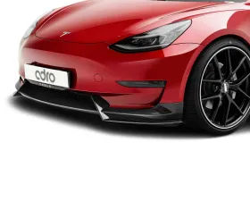 ADRO USA Front Lip Carbon Fiber Premium Prepreg Tesla Model 3 2017-2022