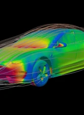 ADRO USA Front Lip Carbon Fiber Premium Prepreg Tesla Model 3 2017-2022                                     - A15A10-1201 - Image 11