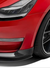ADRO USA Front Lip Carbon Fiber Premium Prepreg Tesla Model 3 2017-2022                                     - A15A10-1201 - Image 3