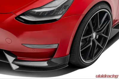 ADRO USA Front Lip Carbon Fiber Premium Prepreg Tesla Model 3 2017-2022 - A15A10-1201