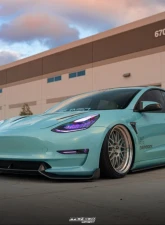 ADRO USA Front Lip V2 Tesla Model 3 2017-2022                                     - A15A10-1202 - Image 10