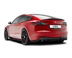ADRO USA Side Skirt Carbon Fiber Prepreg Tesla Model 3 2017-2022
