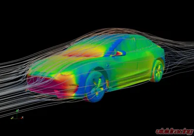 ADRO USA Side Skirt Carbon Fiber Prepreg Tesla Model 3 2017-2022 - A15A10-1401