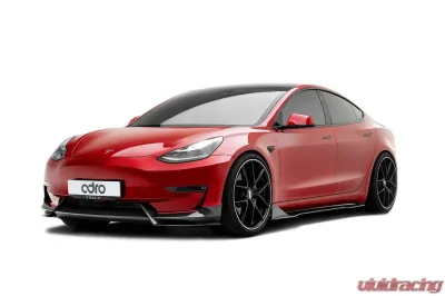 ADRO USA Side Skirt Carbon Fiber Prepreg Tesla Model 3 2017-2022 - A15A10-1401