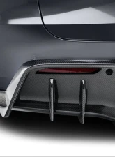 ADRO USA Rear Diffuser Premium Prepreg Carbon Fiber Tesla Model Y 2020-2022                                     - A15A20-1301 - Image 3