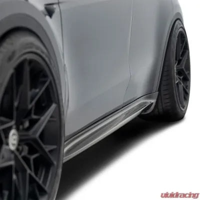 ADRO USA Side Skirt Premium Prepreg Carbon Fiber Tesla Model Y 2020-2022 - A15A20-1401
