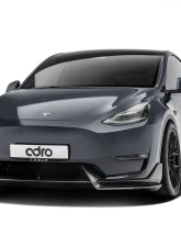 ADRO USA Side Skirt Premium Prepreg Carbon Fiber Tesla Model Y 2020-2022                                     - A15A20-1401 - Image 4