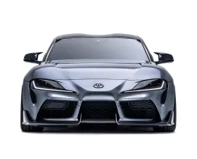 ADRO USA Glossy Wet Carbon Fiber Front Lip Toyota GR Supra A90 2020-2024