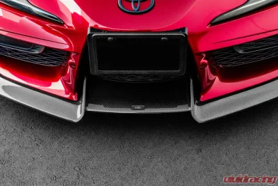ADRO USA Glossy Wet Carbon Fiber Front Lip Toyota GR Supra A90 2020-2024 - A18A20-1201