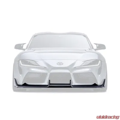 ADRO USA Glossy Wet Carbon Fiber Front Lip Toyota GR Supra A90 2020-2024 - A18A20-1201