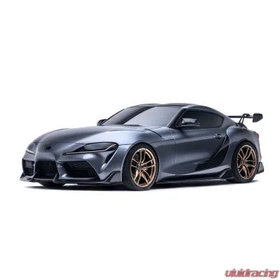 ADRO USA Glossy Wet Carbon Fiber Front Lip Toyota GR Supra A90 2020-2024 - A18A20-1201