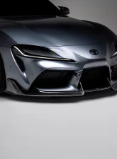 ADRO USA Glossy Wet Carbon Fiber Front Lip Toyota GR Supra A90 2020-2024                                     - A18A20-1201 - Image 5