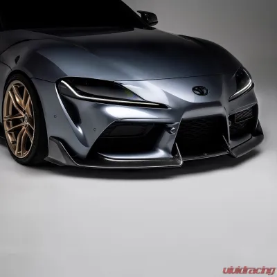 ADRO USA Glossy Wet Carbon Fiber Front Lip Toyota GR Supra A90 2020-2024 - A18A20-1201