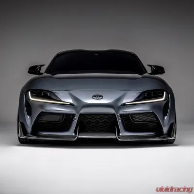ADRO USA Glossy Wet Carbon Fiber Front Lip Toyota GR Supra A90 2020-2024 - A18A20-1201