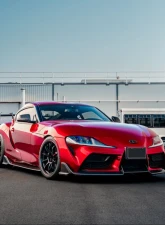 ADRO USA Glossy Wet Carbon Fiber Front Lip Toyota GR Supra A90 2020-2024                                     - A18A20-1201 - Image 9